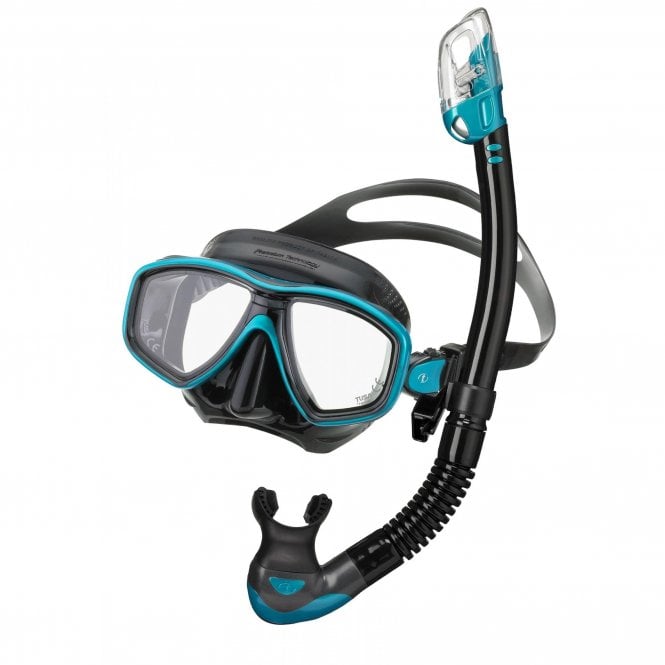 TUSA Ceos Elite Snorkelling Set with Gauge Reader Corrective Lenses